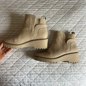 DV by Dolce Vita Wedge Ankle Booties